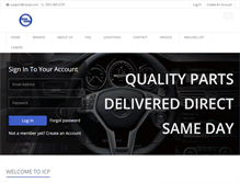 Tablet Screenshot of icpcpi.com